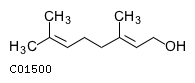 Structure of Geraniol