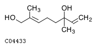 GIF of (6E)-8-Hydroxylinalool;