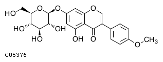 GIF of Biochanin A-beta-D-glucoside;