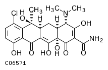 GIF of Chlortetracycline;