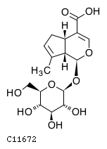 GIF of 10-Deoxygeniposidic acid