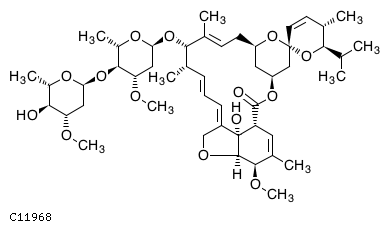 GIF of Avermectin A1b;