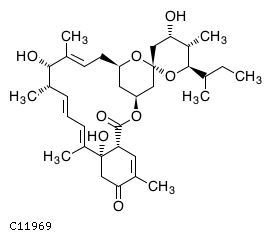 GIF of 6,8a-Seco-6,8a-deoxy-5-oxoavermectin ''2a'' aglycone
