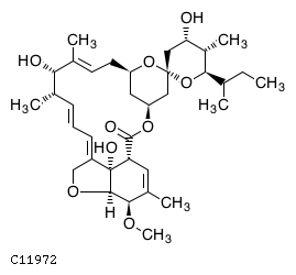 GIF of Avermectin A2a aglycone