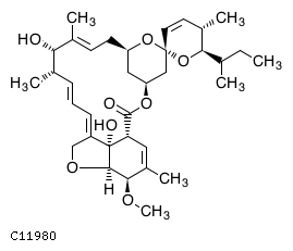 GIF of Avermectin A1a aglycone