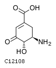 GIF of 5-Amino-5-deoxy-3-dehydroshikimate;