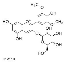 GIF of Malvidin 3-O-glucoside;