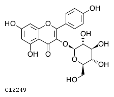 GIF of Kaempferol 3-O-glucoside;
