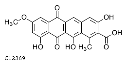 GIF of Tetracenomycin B3