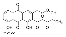 GIF of Methyl aklanonate;