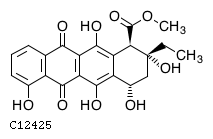 GIF of epsilon-Rhodomycinone;
