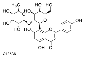 GIF of Vitexin 2''-O-beta-L-rhamnoside;