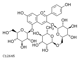 GIF of Pelargonidin 3-O-rutinoside 5-O-beta-D-glucoside;