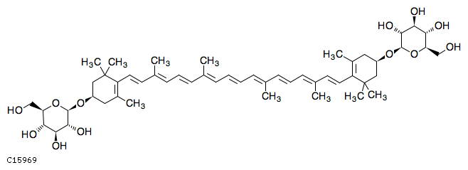 GIF of Zeaxanthin diglucoside;