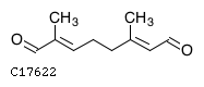 Structure of (6E)-8-Oxogeranial;