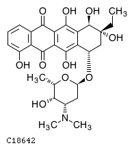GIF of beta-Rhodomycin;
