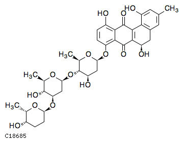 GIF of Landomycin E