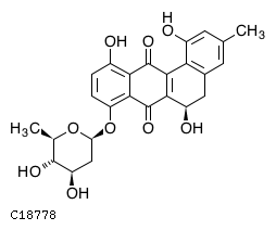 GIF of 8-D-Olivosyl-landomycin;
