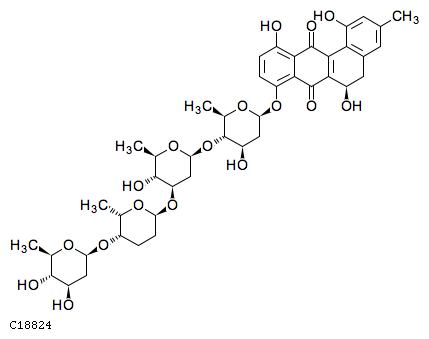 GIF of Landomycin J