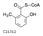 GIF of 6-Methylsalicylyl-CoA