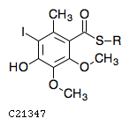 GIF of 5-Iodo-2,3-dimethoxyorsellinate-[acp];