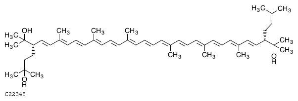 GIF of Monoanhydrobacterioruberin;